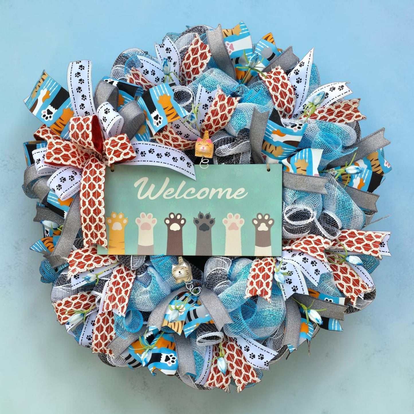 Cat Scratch Wreath