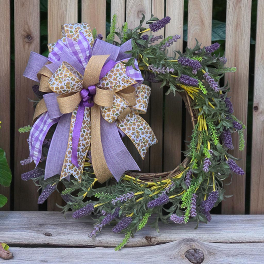 Lavender Wreath