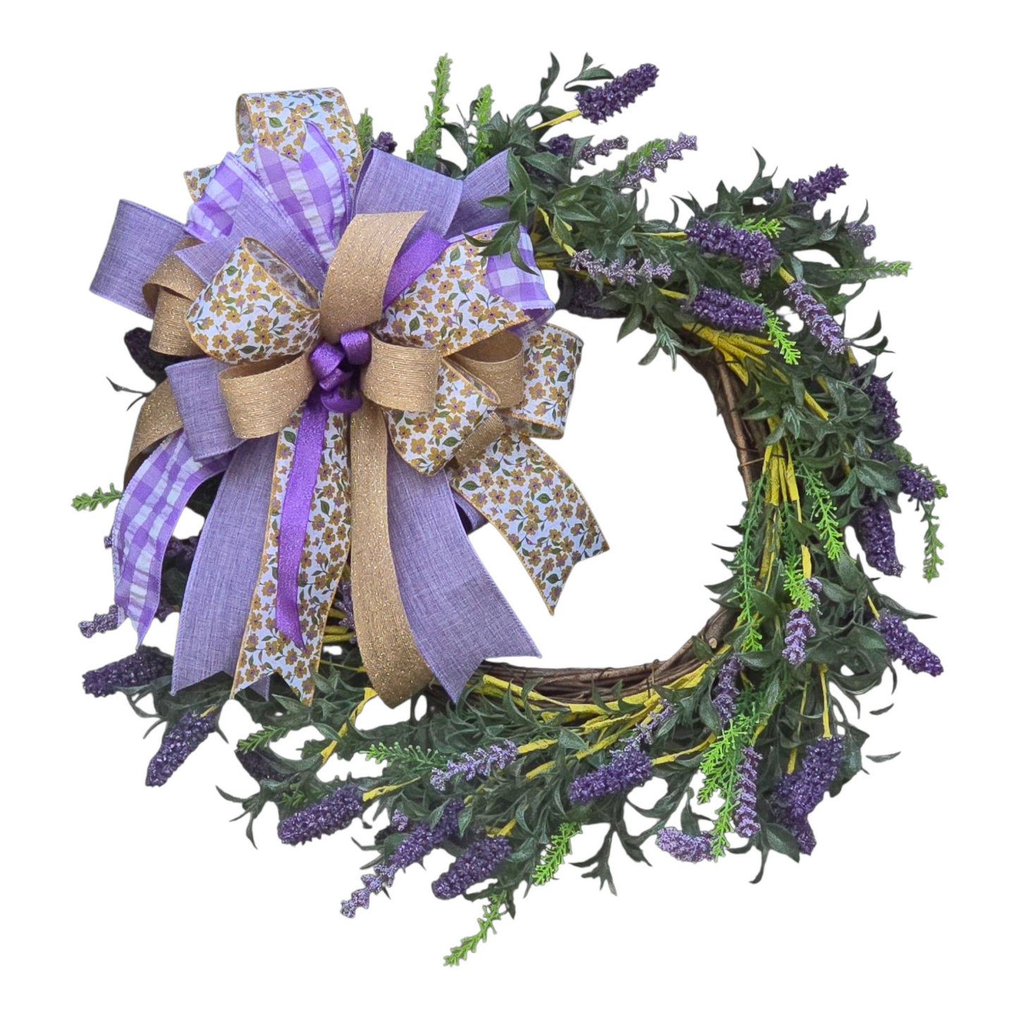 Lavender Wreath