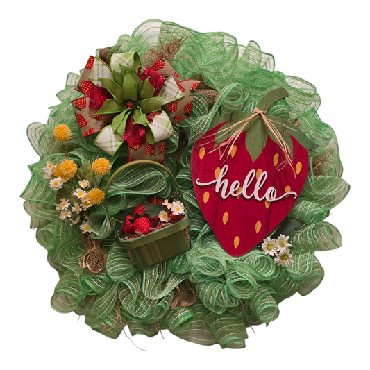 Strawberry Wreath