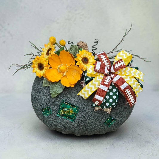 NDSU Bison Pumpkin Wreath