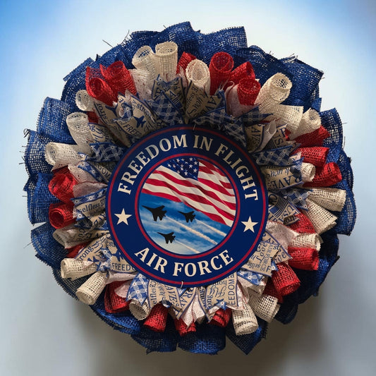 Large Air Force Wreath