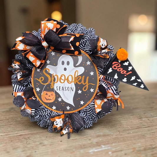 Spooky Halloween Wreath