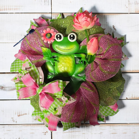 Mini Frog Wreath