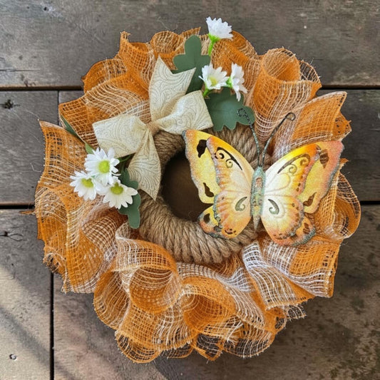 Mini Butterfly Wreath