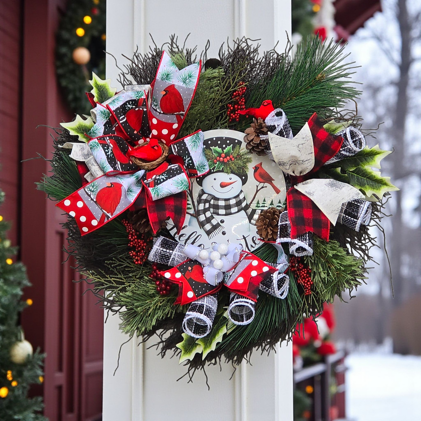Hello Winter Wreath