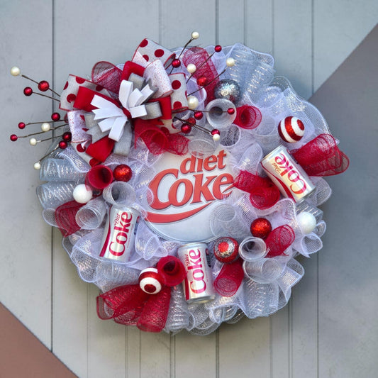 Diet Coke Wreath