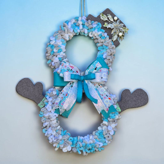 Snowman Wreath