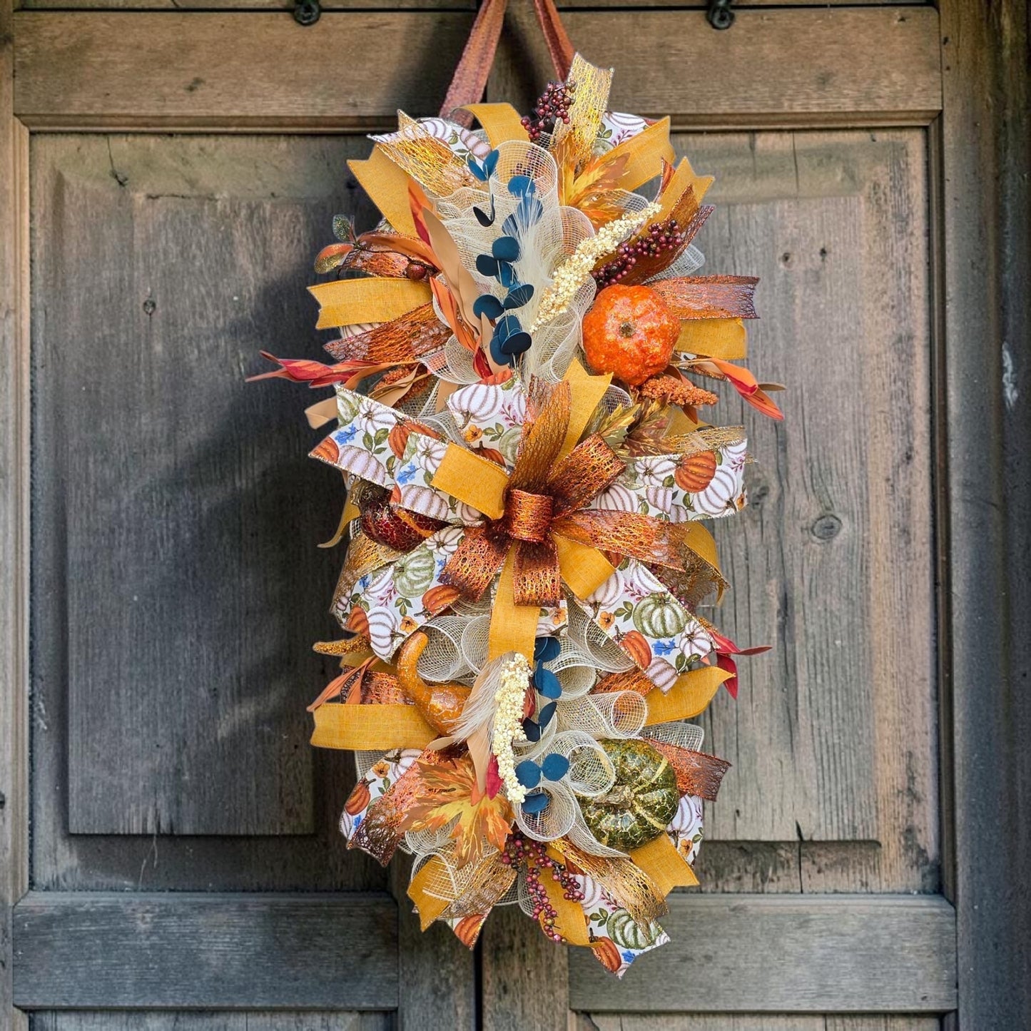 Fall Door Swag or Table Centerpiece