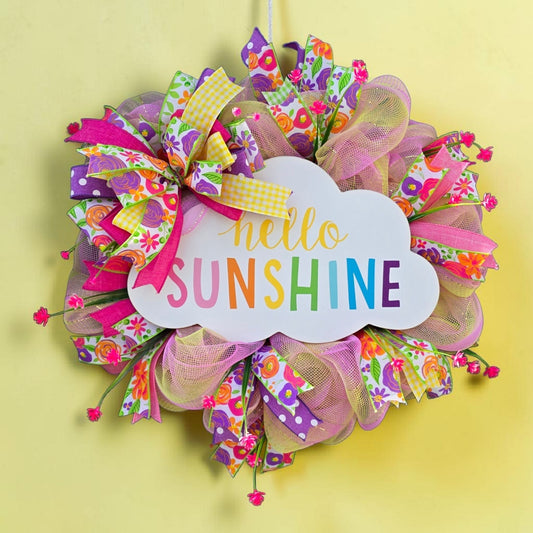 Hello Sunshine Wreath