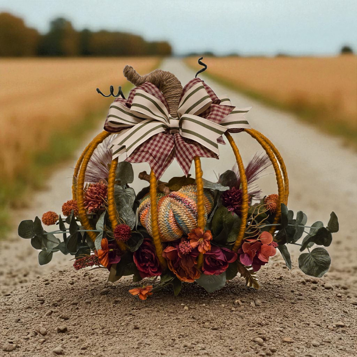 Pumpkin Wreath