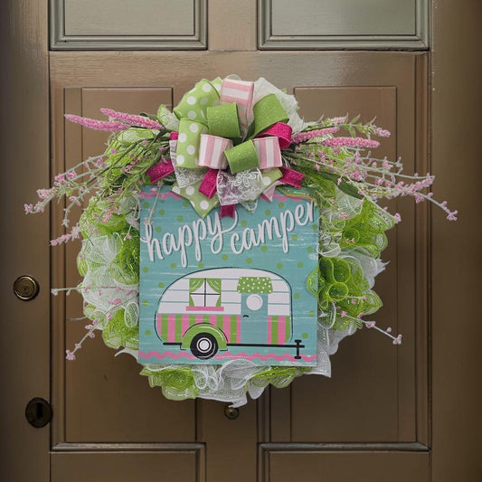 Happy Camper Wreath