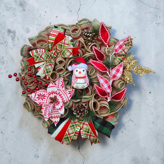 Winter Bird Wreath