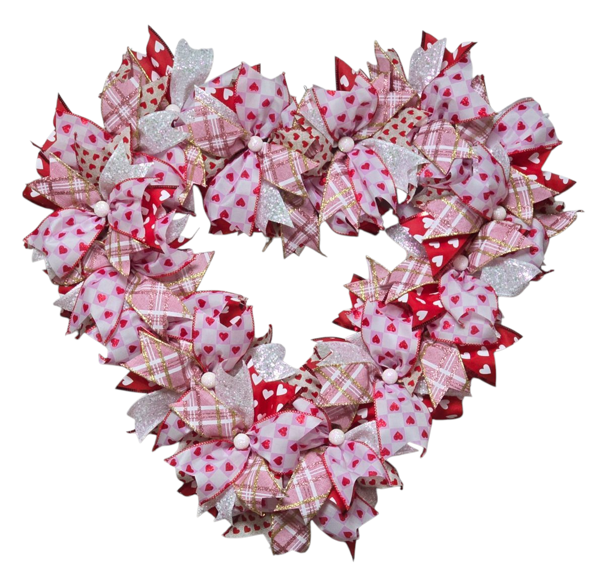 Valentine's Heart Shaped Wreath